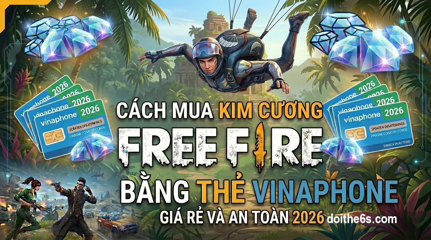 Cách Mua Kim Cương Free Fire Bằng Thẻ Vinaphone Tiết Kiệm Chi Phí - Ảnh 3