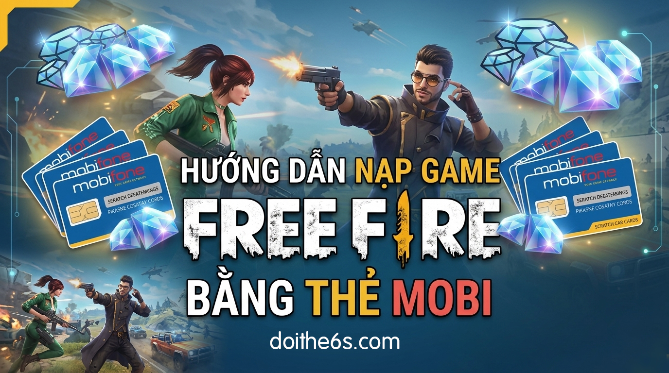 Hướng Dẫn Nạp Game Free Fire Bằng Thẻ Mobi Nhanh Chóng Và An Toàn - Ảnh 5
