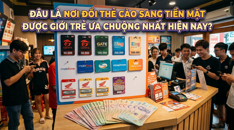 Đâu là nơi đổi thẻ cào sang tiền mặt được giới trẻ ưa chuộng nhất hiện nay? - Ảnh 2
