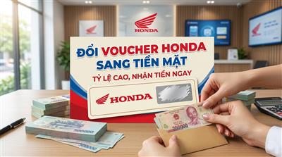 Đổi thẻ cào Honda sang tiền mặt tỷ lệ cao, nhận tiền ngay