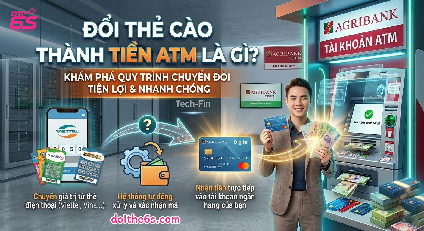 Đổi Thẻ Cào Thành Tiền ATM Nhanh Chóng - Hướng Dẫn Chuẩn 2026 - Ảnh 2