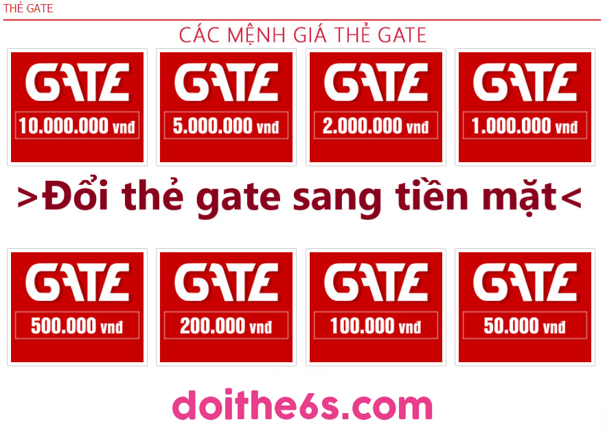 Đổi thẻ gate sang tiền mặt nhanh nhất ở đâu uy tín? - Ảnh 3