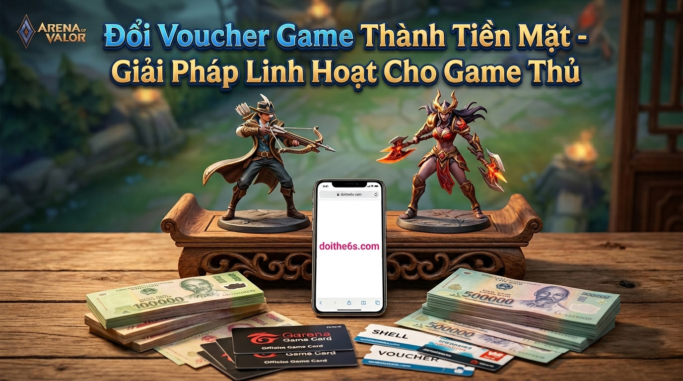 Đổi Voucher Game Thành Tiền Mặt - Giải Pháp Linh Hoạt Cho Game Thủ - Ảnh 2