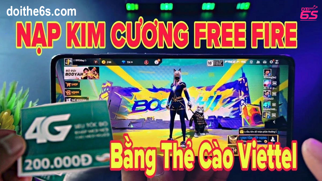 Nạp KC FF Bằng Thẻ Viettel Và Tiền Điện Thoại Nhanh, An Toàn - Ảnh 3