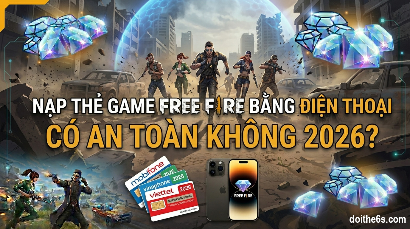 Nạp Thẻ Game Free Fire Bằng Điện Thoại Có An Toàn Không 2026 - Ảnh 3