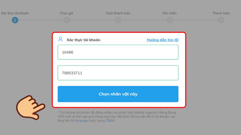 Cách nạp tiền, nạp thẻ Mobile Legends: Bang Bang VNG nhanh chóng và an toàn - Ảnh 4