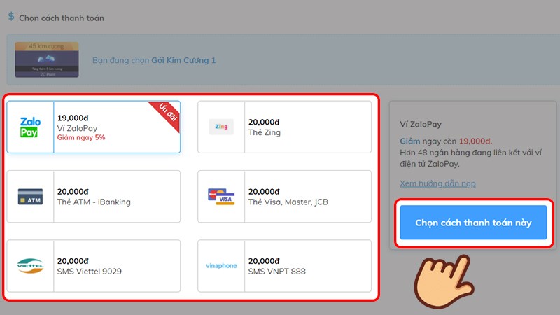 Cách nạp tiền, nạp thẻ Mobile Legends: Bang Bang VNG nhanh chóng và an toàn - Ảnh 6
